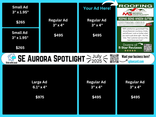 Small Ad (3" x 1.95)